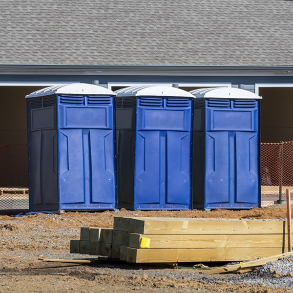 do you offer hand sanitizer dispensers inside the porta potties in Georgetown OH